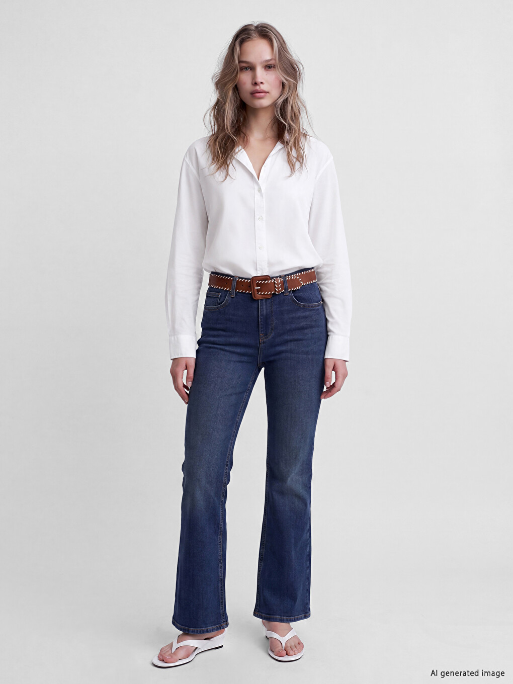 Regular Fit Damenhemd-1