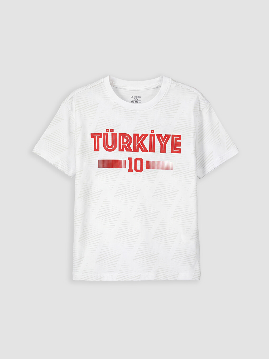 Beyaz Türkiye Baskılı Erkek Çocuk Şortlu Pijama Takımı-1