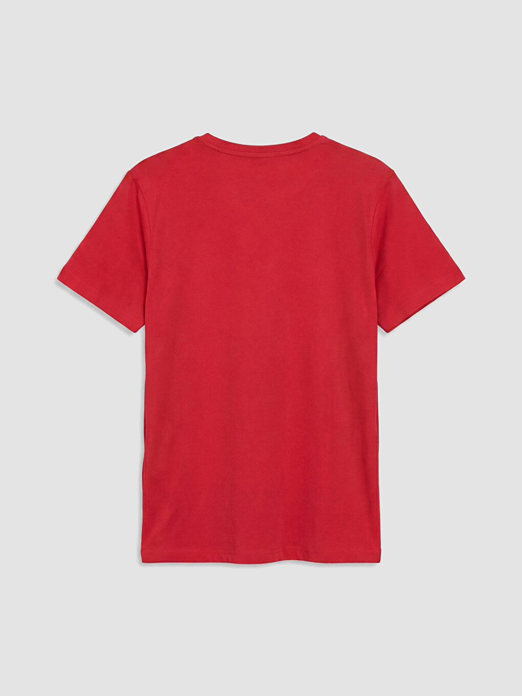 Kırmızı Bisiklet Yaka Türkiye Baskılı Erkek Çocuk Pijama Üst-1