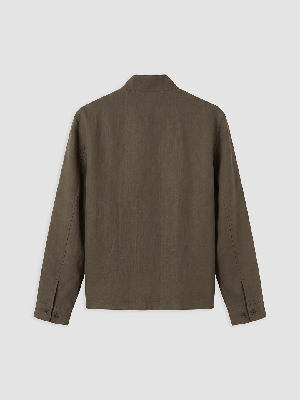 Kahverengi Regular Fit Dik Yaka Erkek Ceket-1