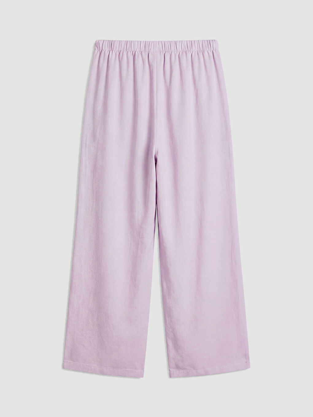 Lila Kız Çocuk Geniş Paça Pantolon-3