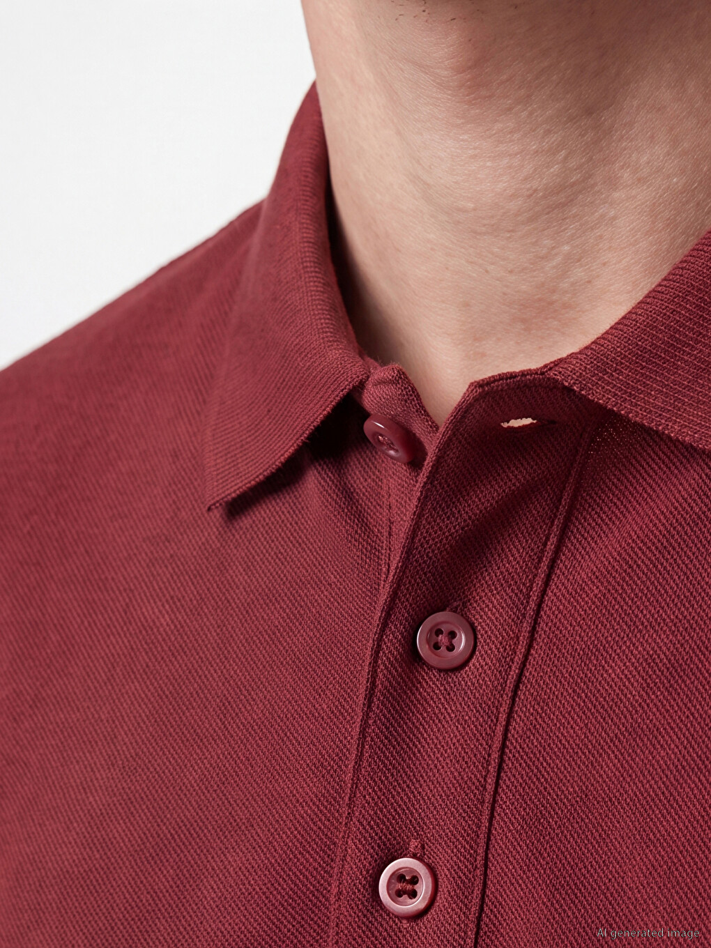 T-shirt Homme Texturé À Col Polo-2