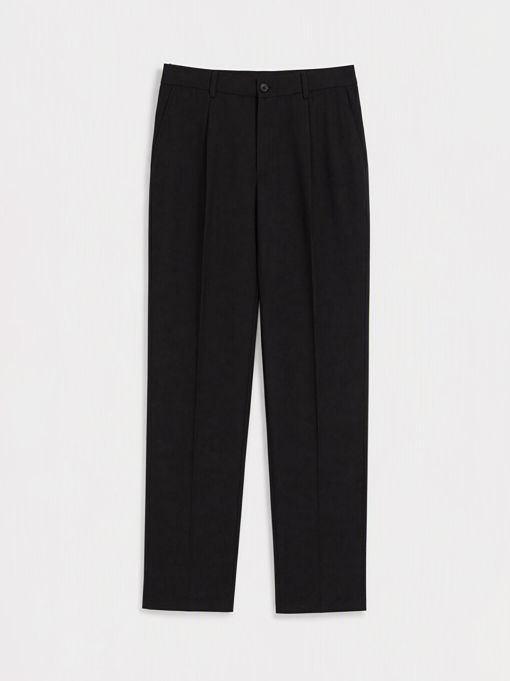 Lacivert Regular Fit Erkek Pileli Pantolon