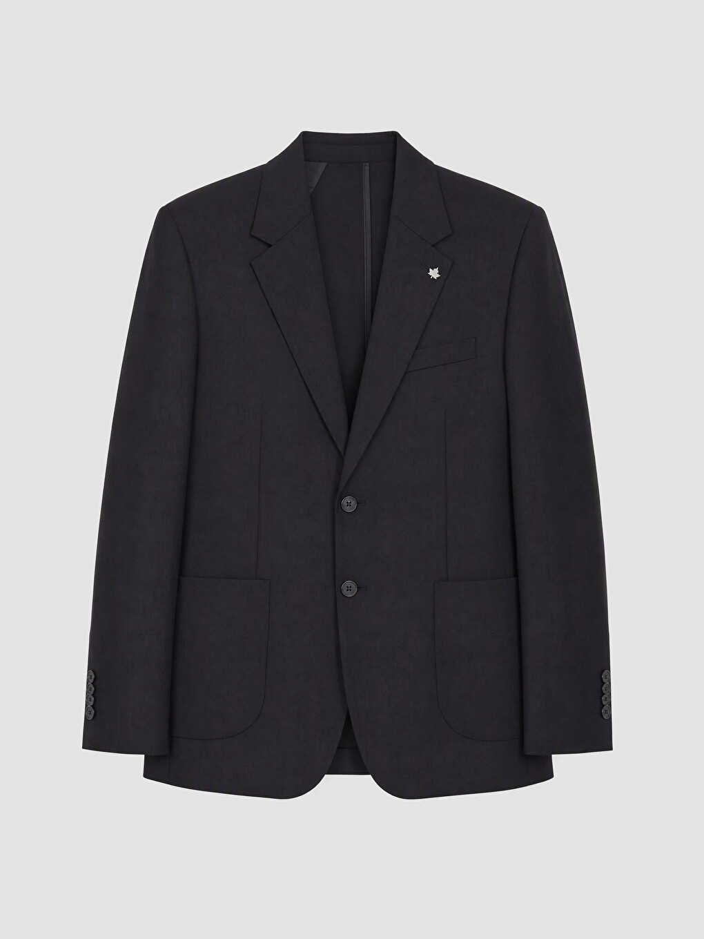 Lacivert Regular Fit Erkek Blazer Ceket-4