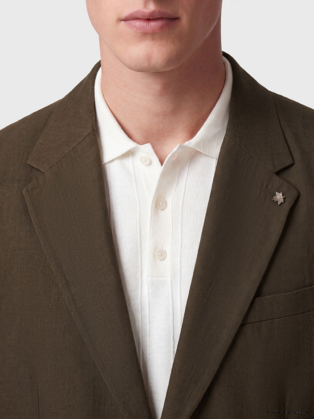 Haki Regular Fit Erkek Blazer Ceket-2