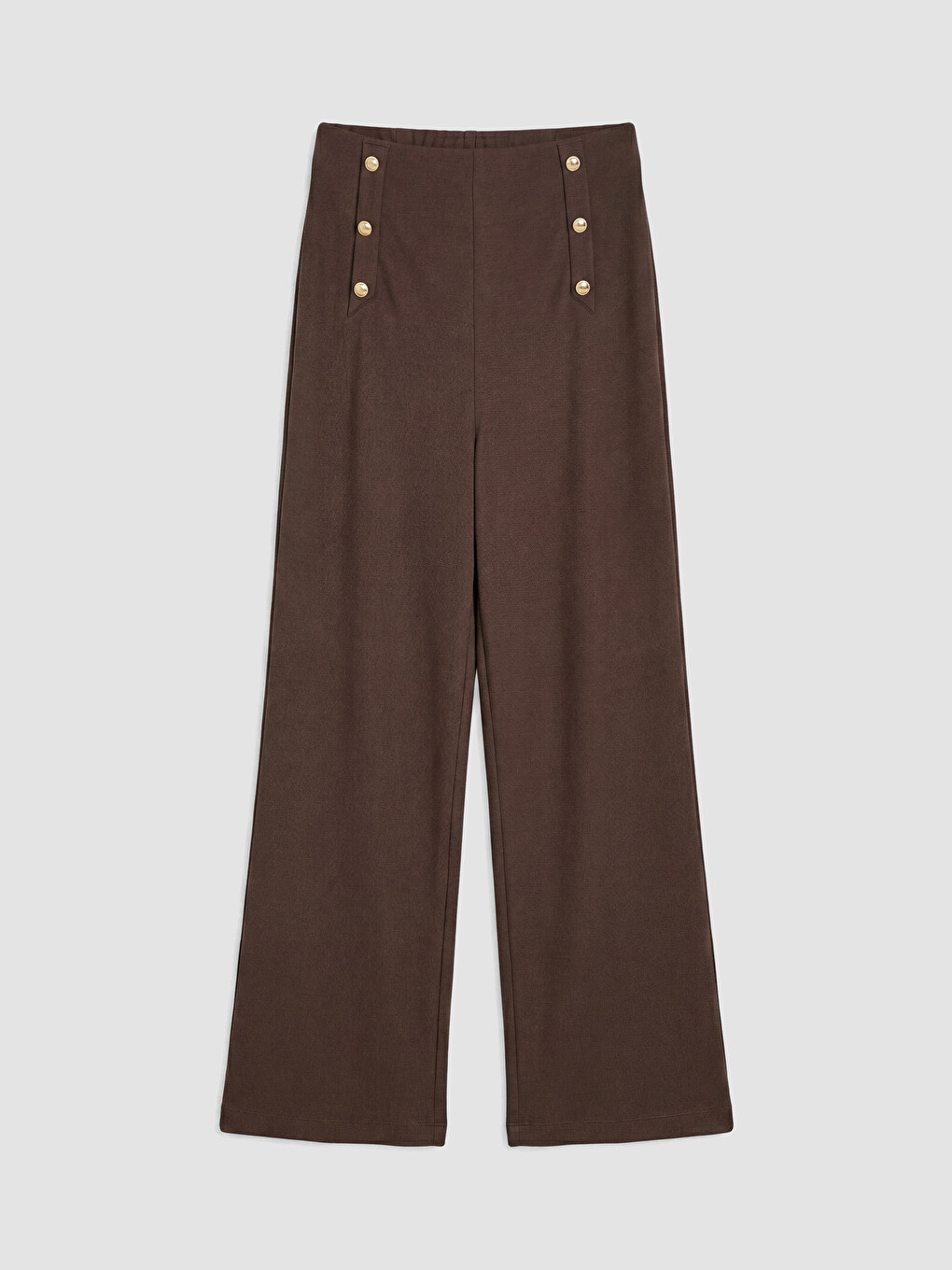 Ekru Regular Fit Kız Çocuk Pantolon