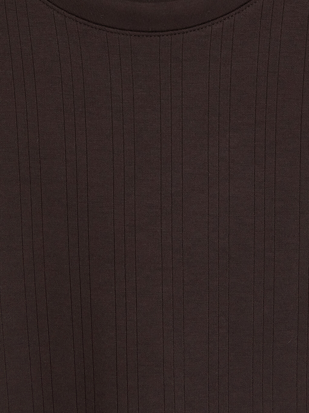 Crew Neck Ribbed Men's T-shirt-6