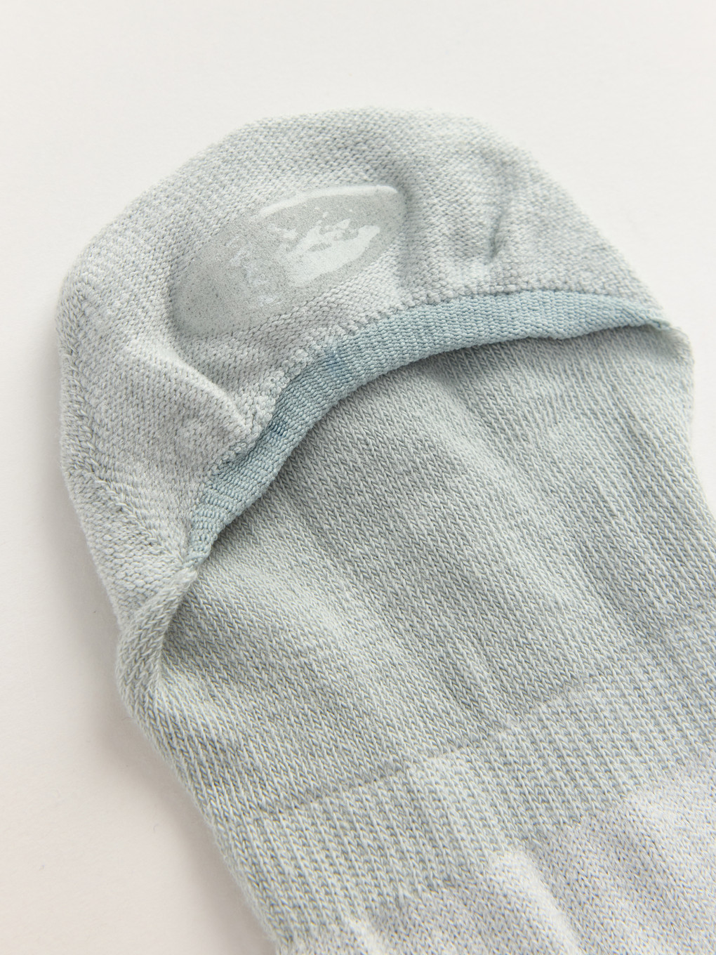 Pembe Kaymaz Topuk Desenli Kadın Babet Çorap 3'lü-2