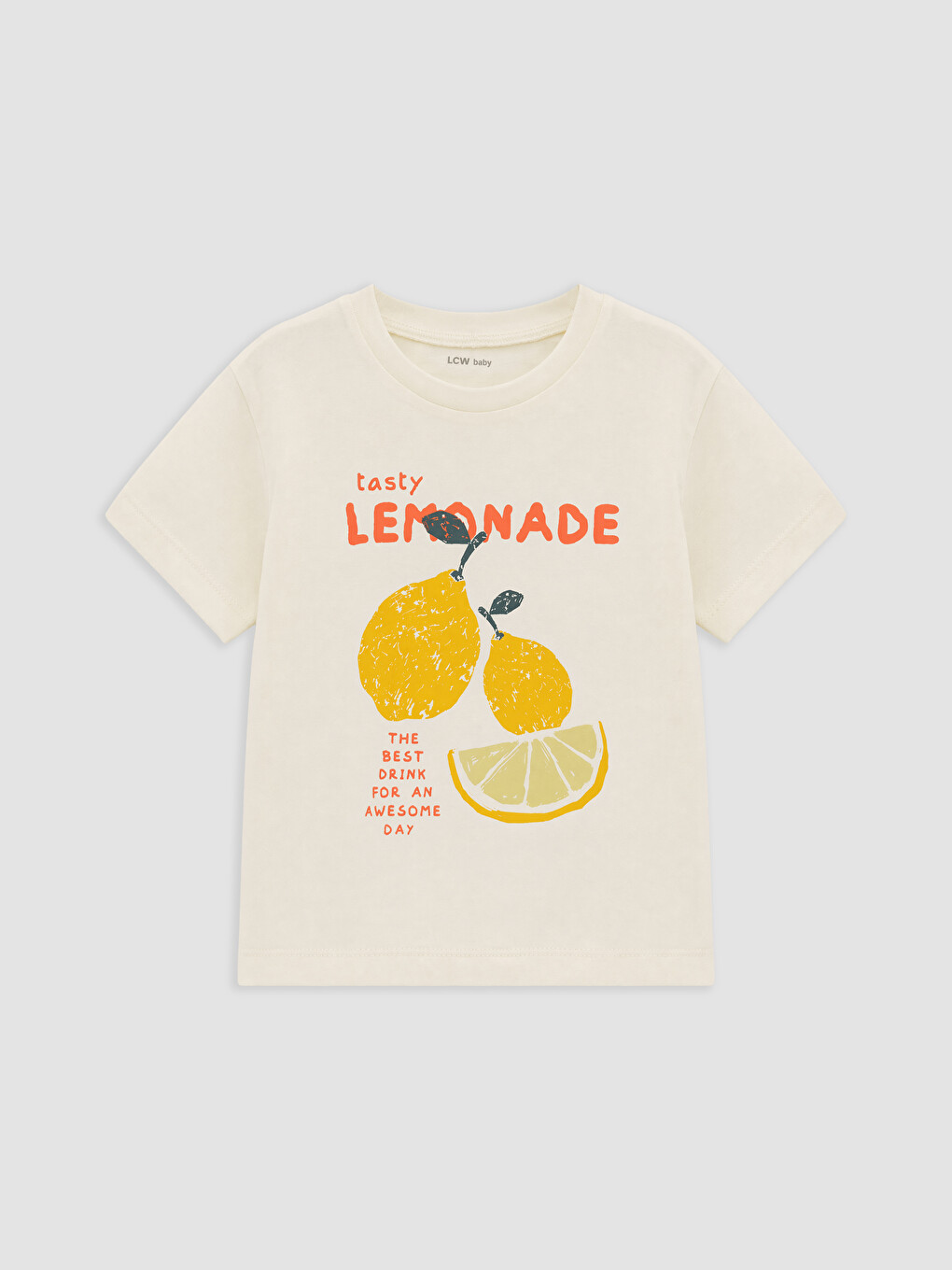 Bedrucktes Baby Jungen T-shirt Mit Rundhalsausschnitt