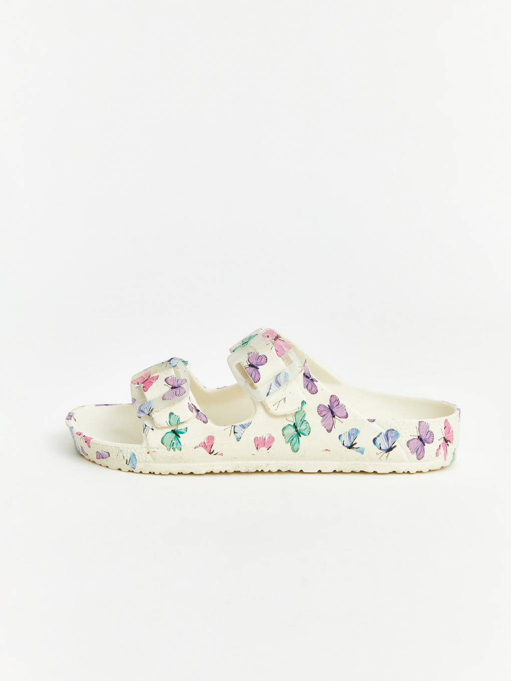 Butterfly Printed Girls' Slipper-1