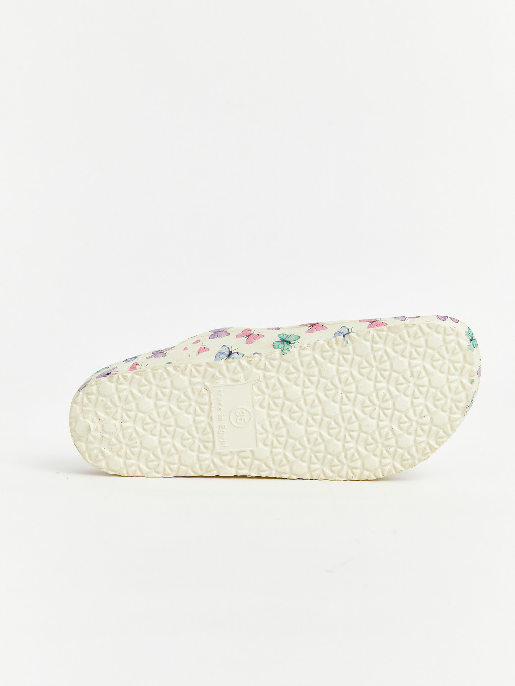 Butterfly Printed Girls' Slipper-2