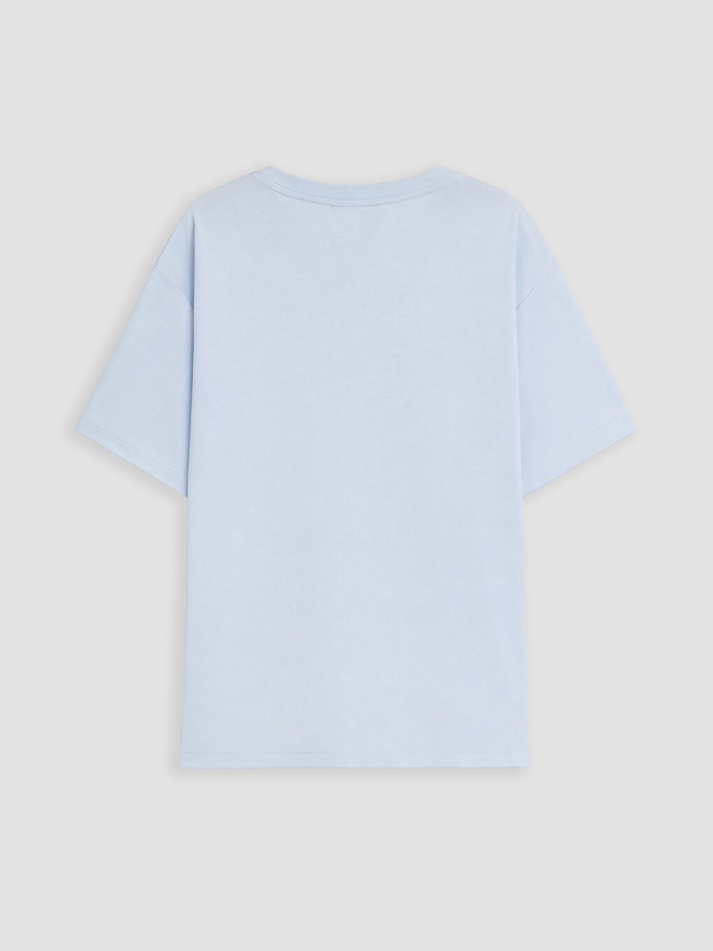 Mavi Baskılı Kız Çocuk Kaprili Pijama Takımı-2
