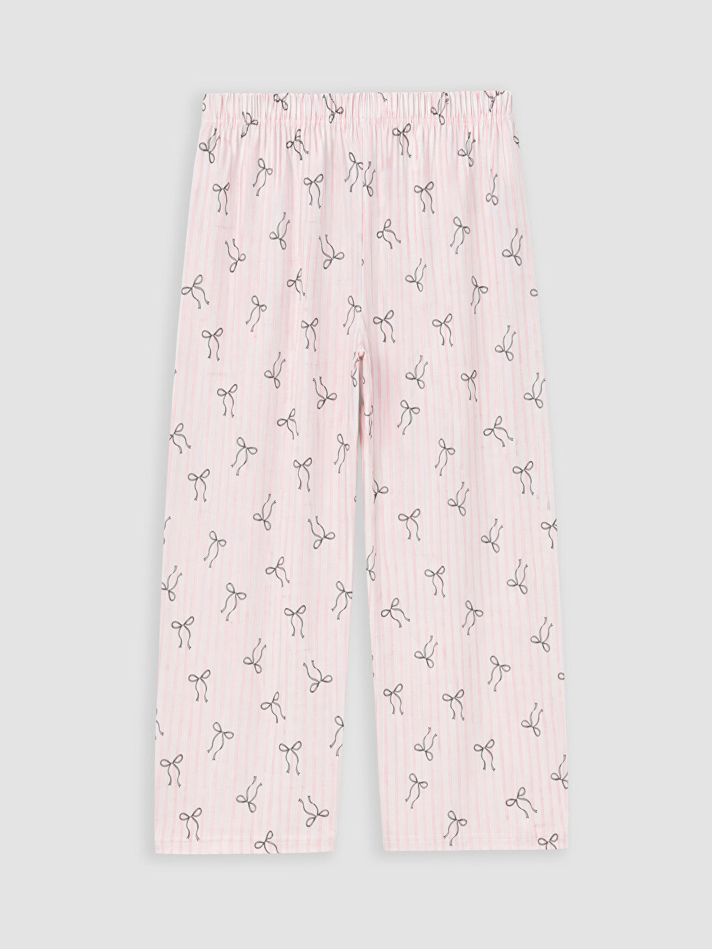 Mavi Baskılı Kız Çocuk Kaprili Pijama Takımı-4