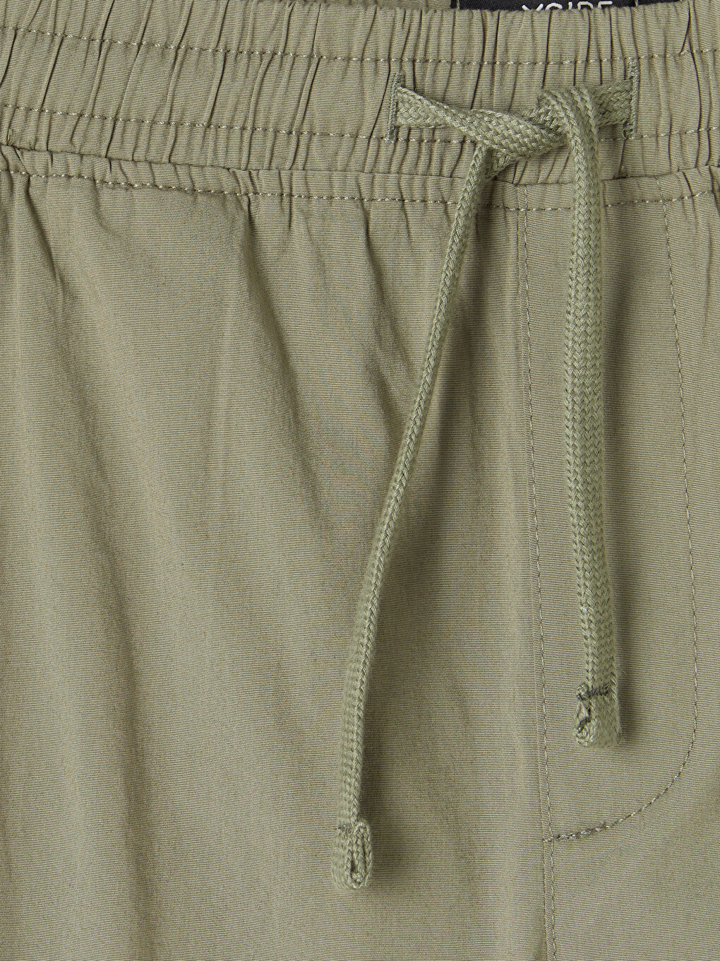 Yeşil Regular Fit Poplin Erkek Jogger Pantolon-1