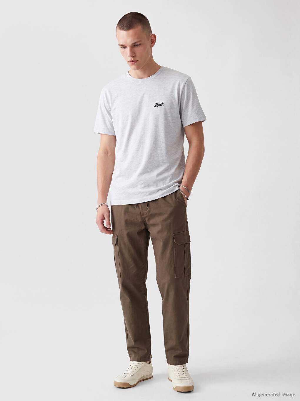 Locker Sitzende Cargo-hose Für Herren-1