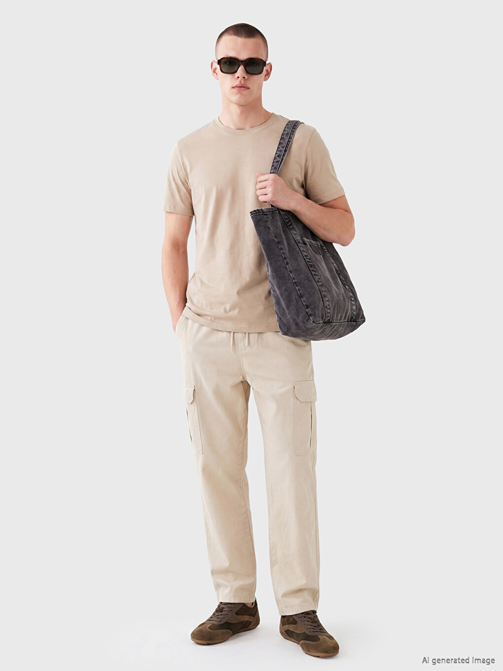 Locker Sitzende Cargo-hose Für Herren-1