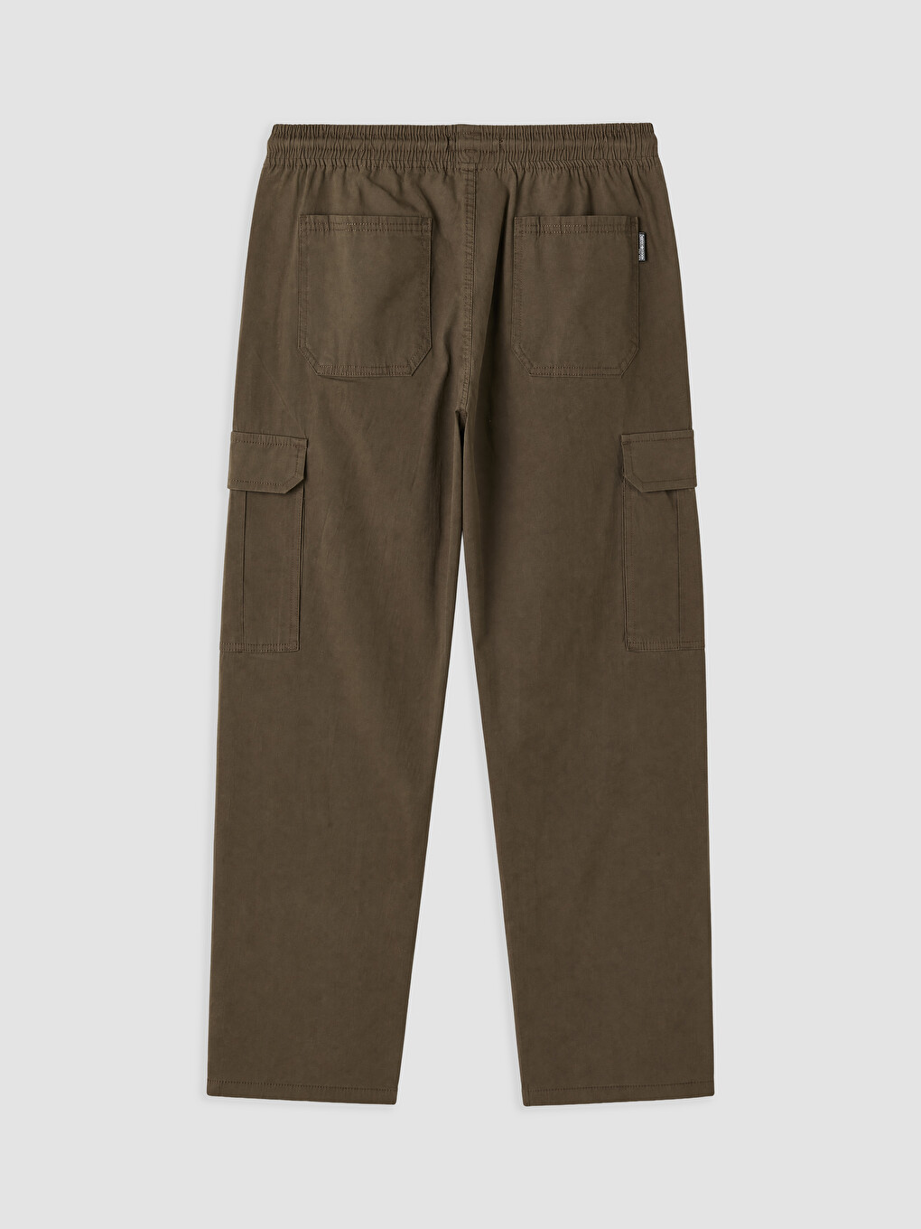Kahverengi Relax Fit Poplin Erkek Pantolon-1