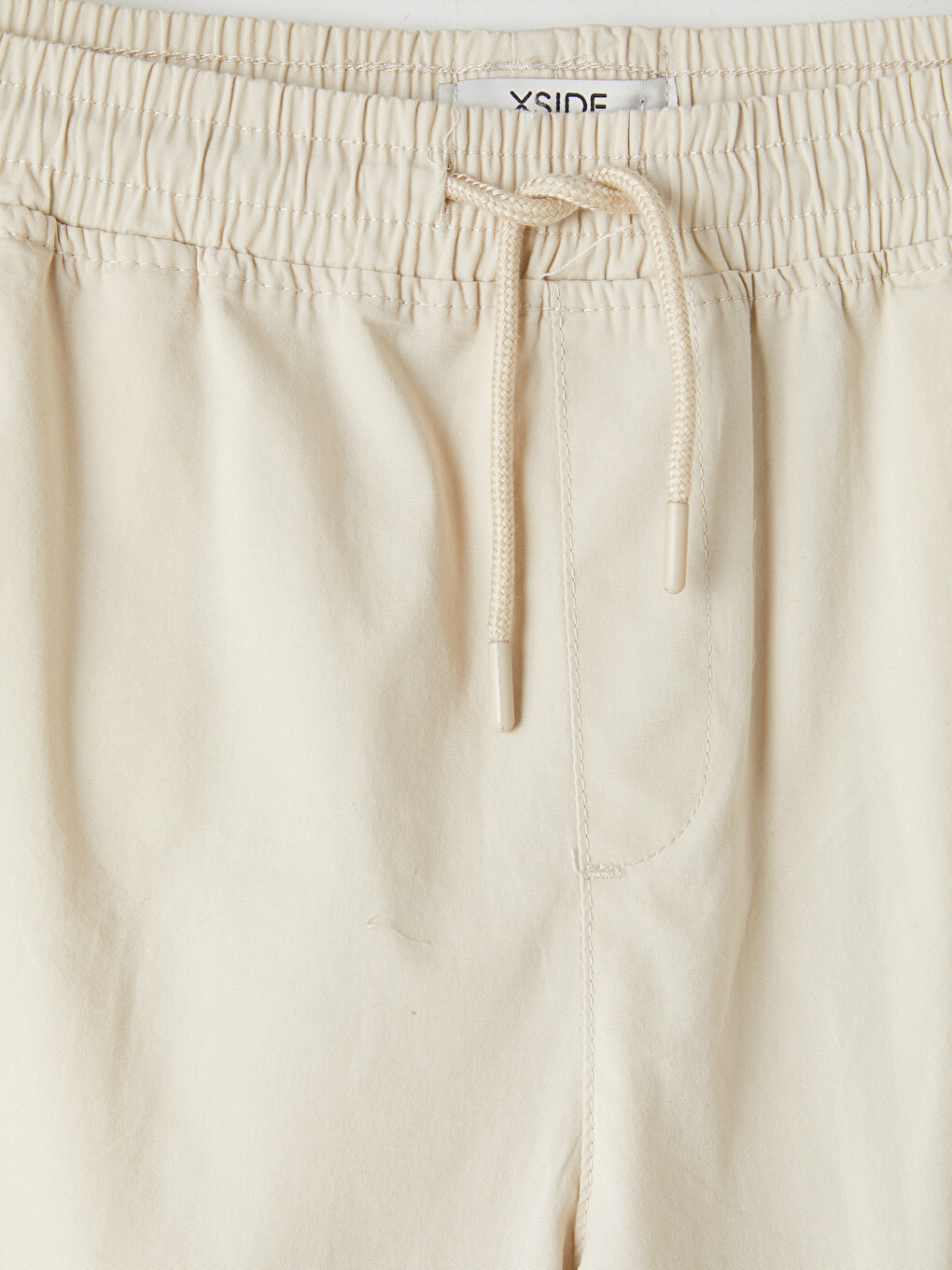 Bej Relax Fit Poplin Erkek Pantolon-6