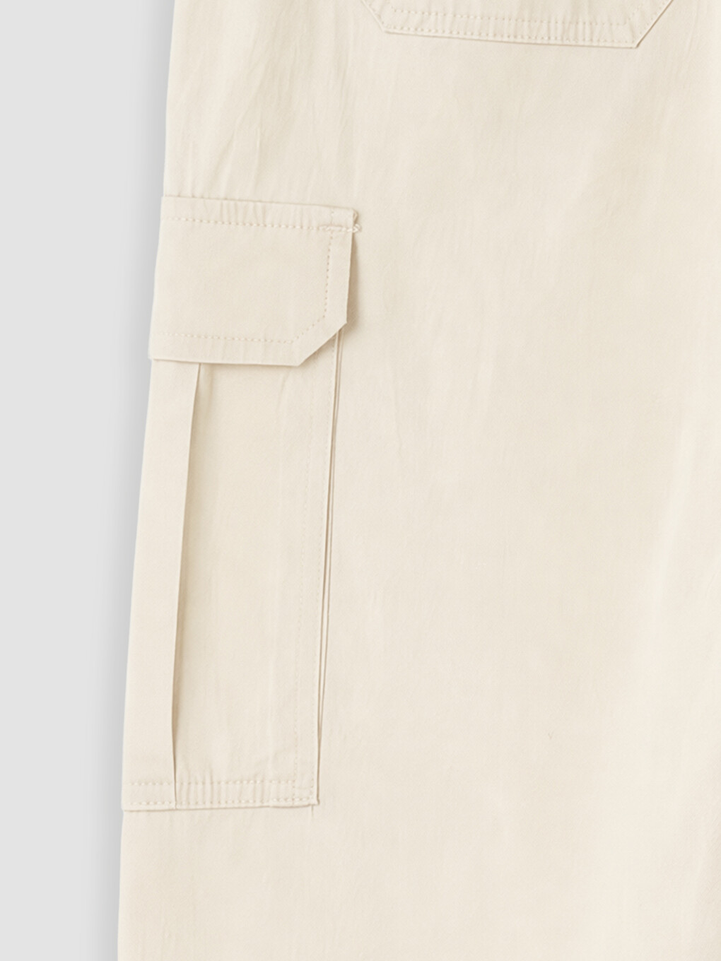 Bej Relax Fit Poplin Erkek Pantolon-7