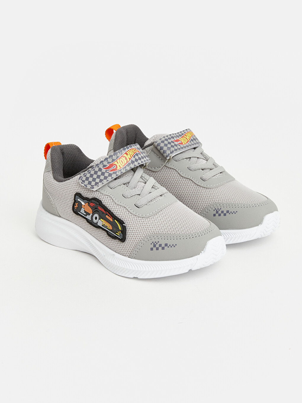 Gri Hot Wheels Baskılı Erkek Çocuk Spor Ayakkabı