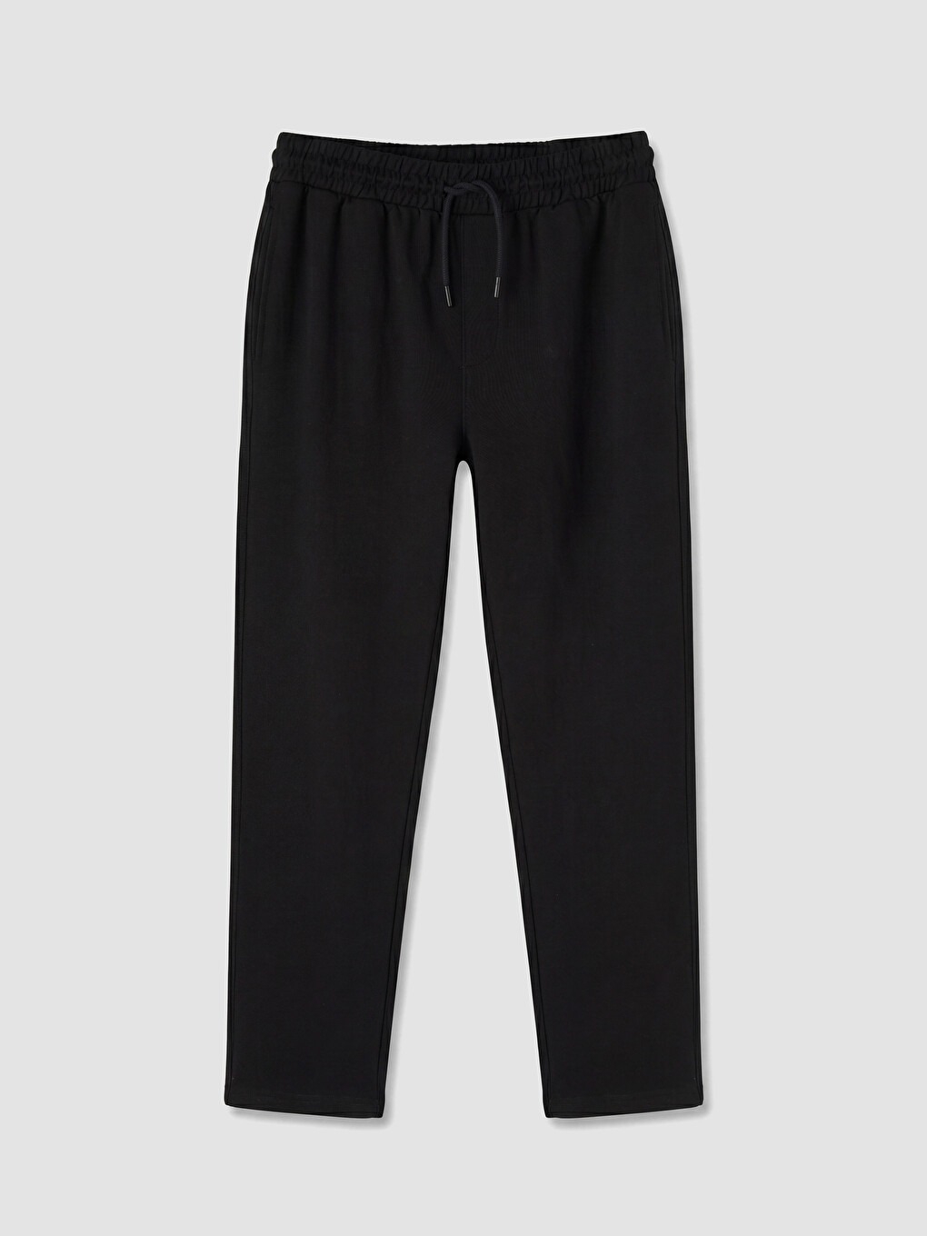 Siyah Regular Fit Erkek Eşofman Altı