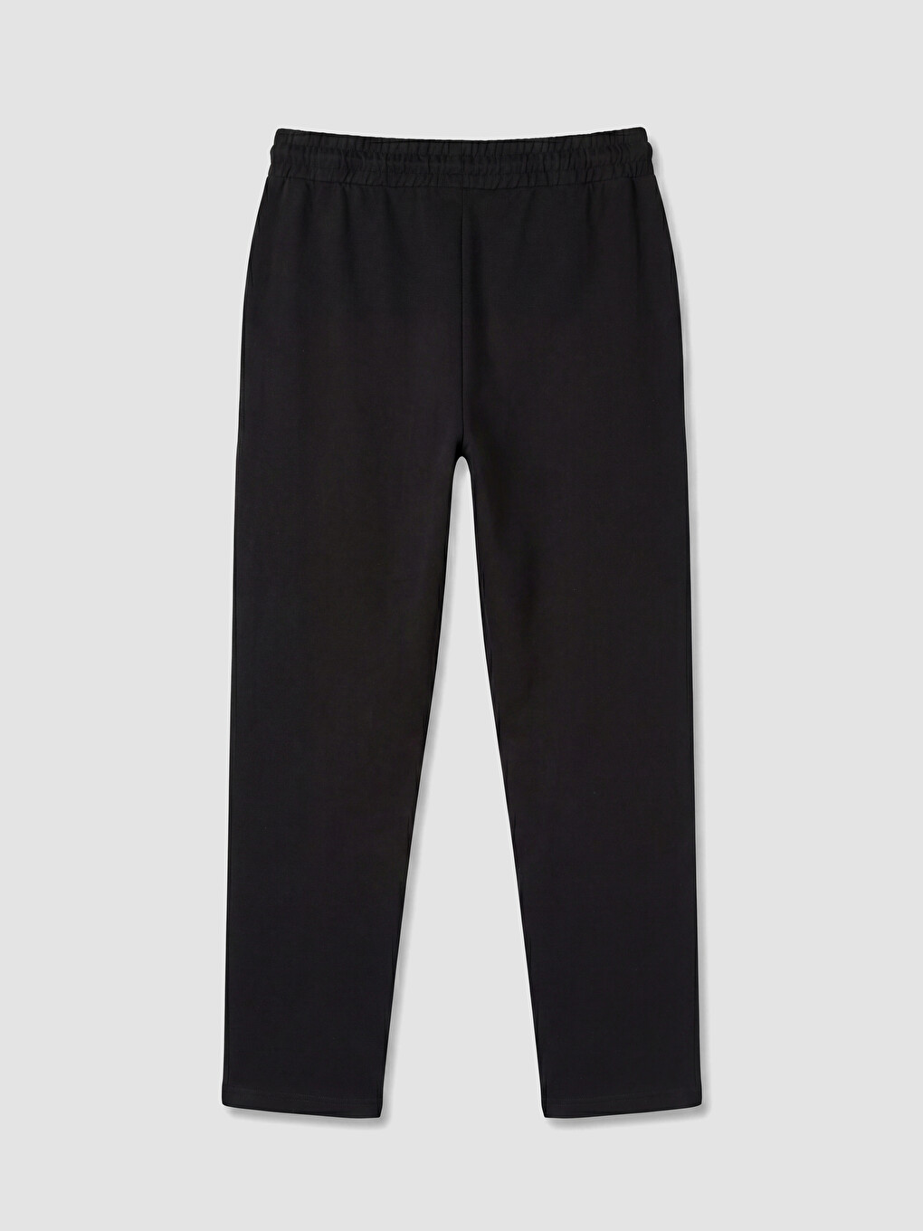 Siyah Regular Fit Erkek Eşofman Altı-1