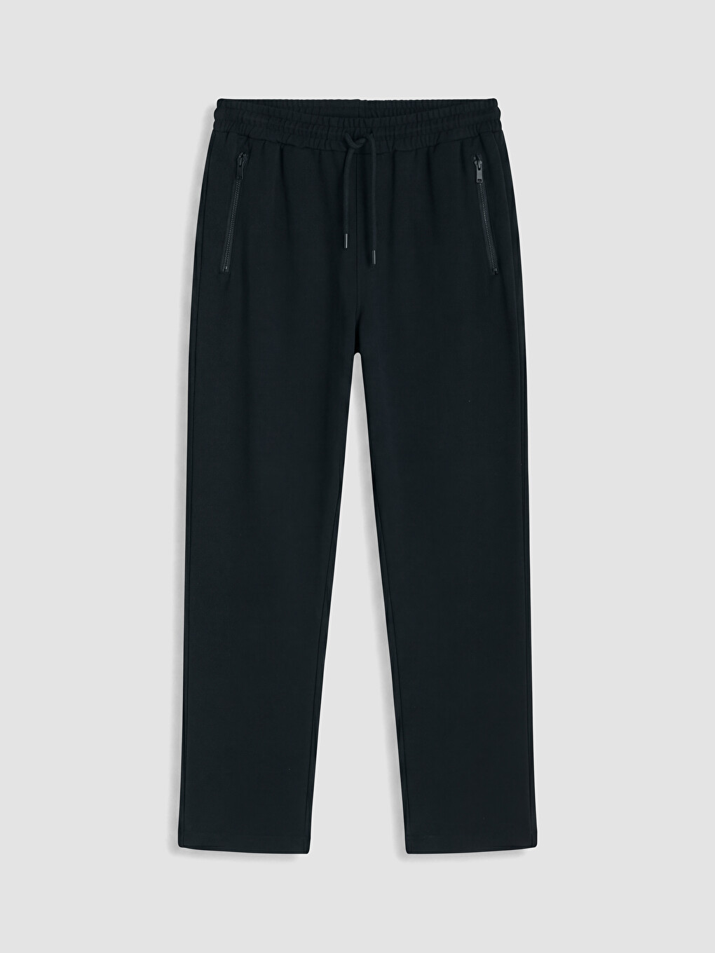 Siyah Regular Fit Erkek Eşofman Altı-4