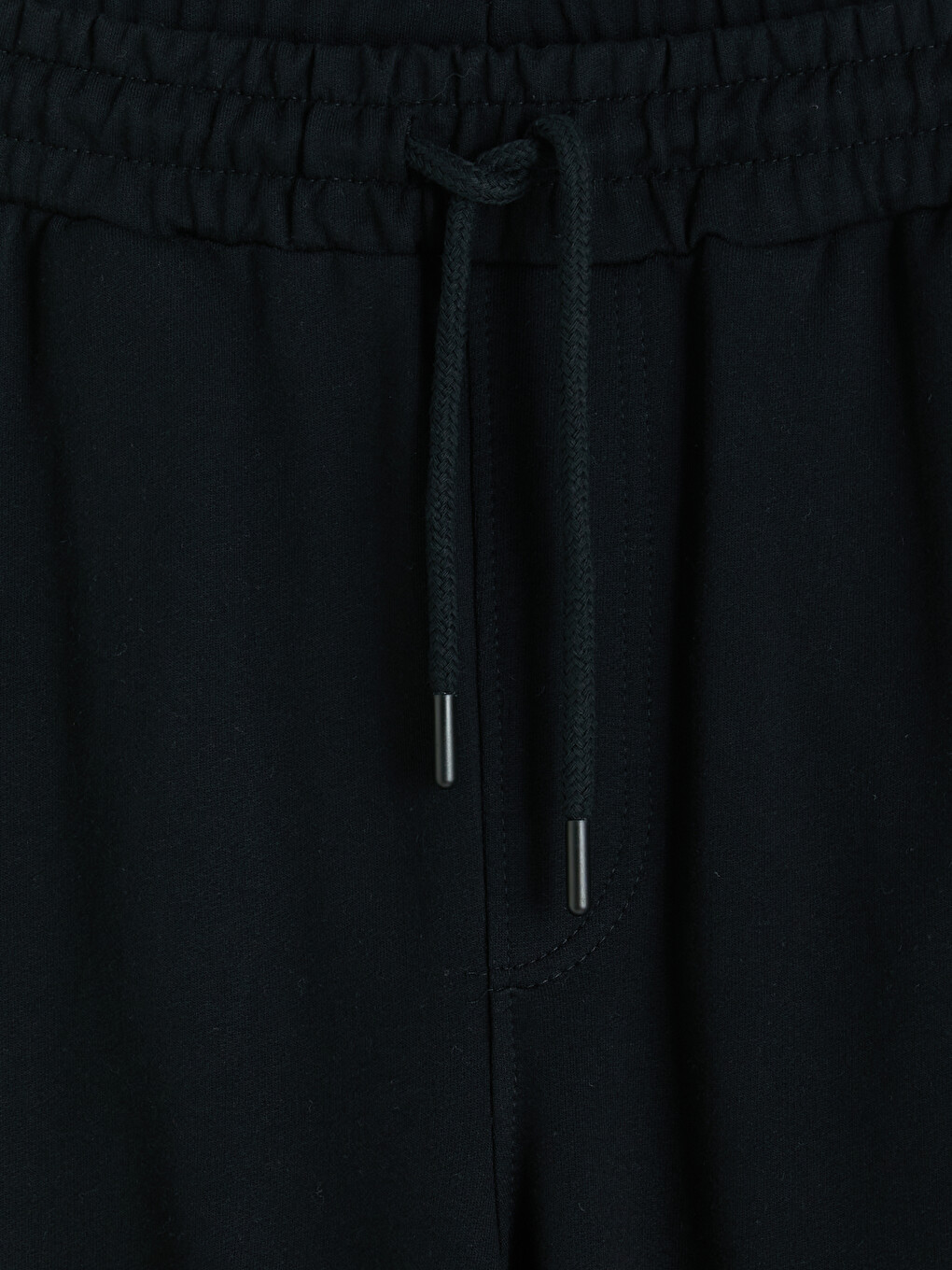 Siyah Regular Fit Erkek Eşofman Altı-5