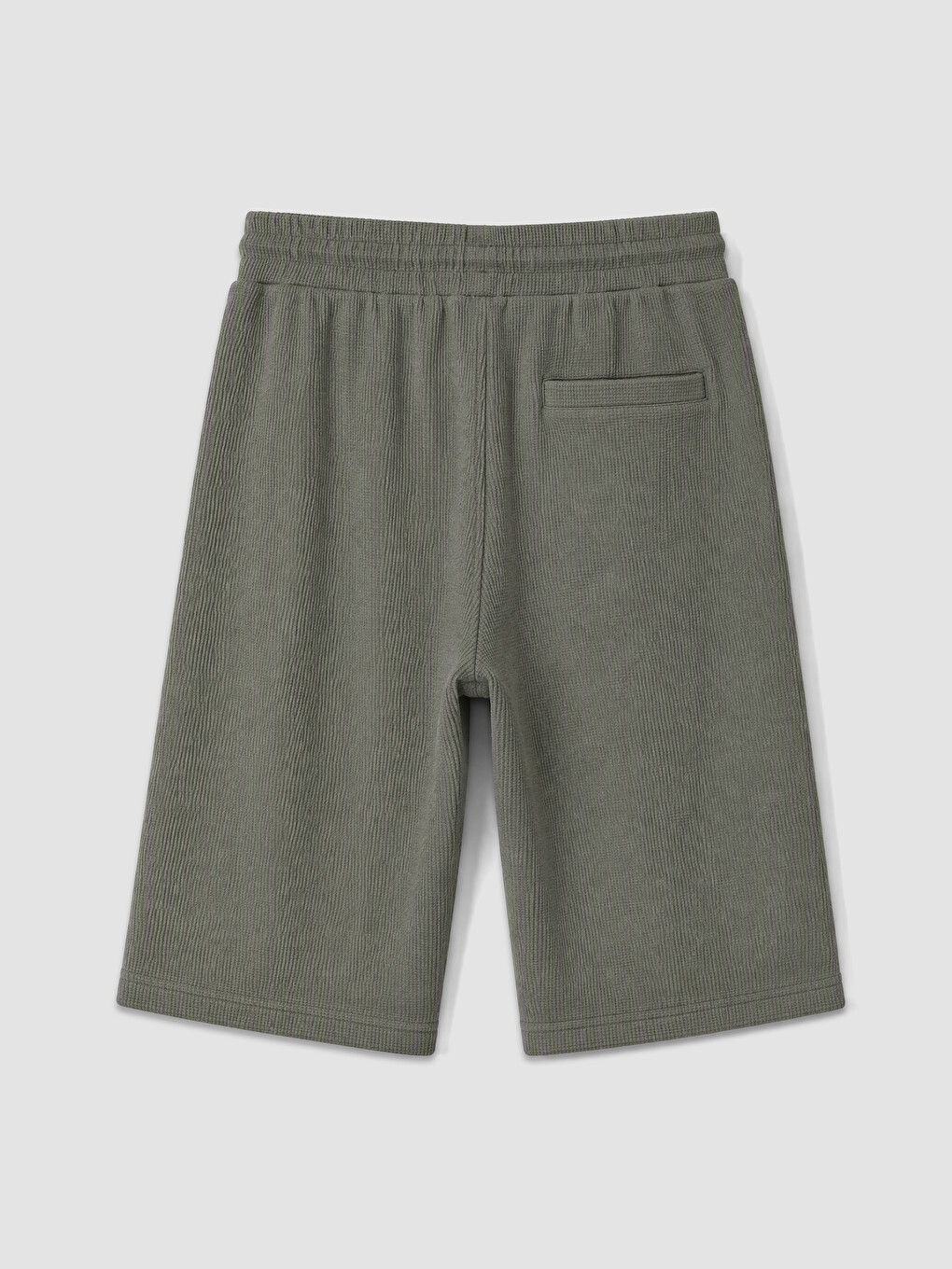 Haki Regular Fit Erkek Şort-1