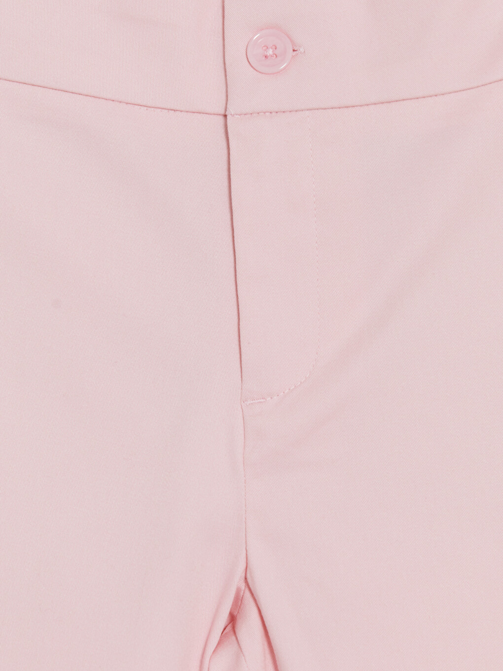 Pembe Slim Fit Kız Çocuk Kapri-1