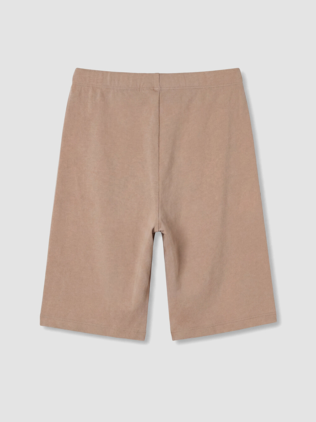 Beyaz Bisiklet Yaka Erkek Çocuk Şortlu Pijama Takımı-5