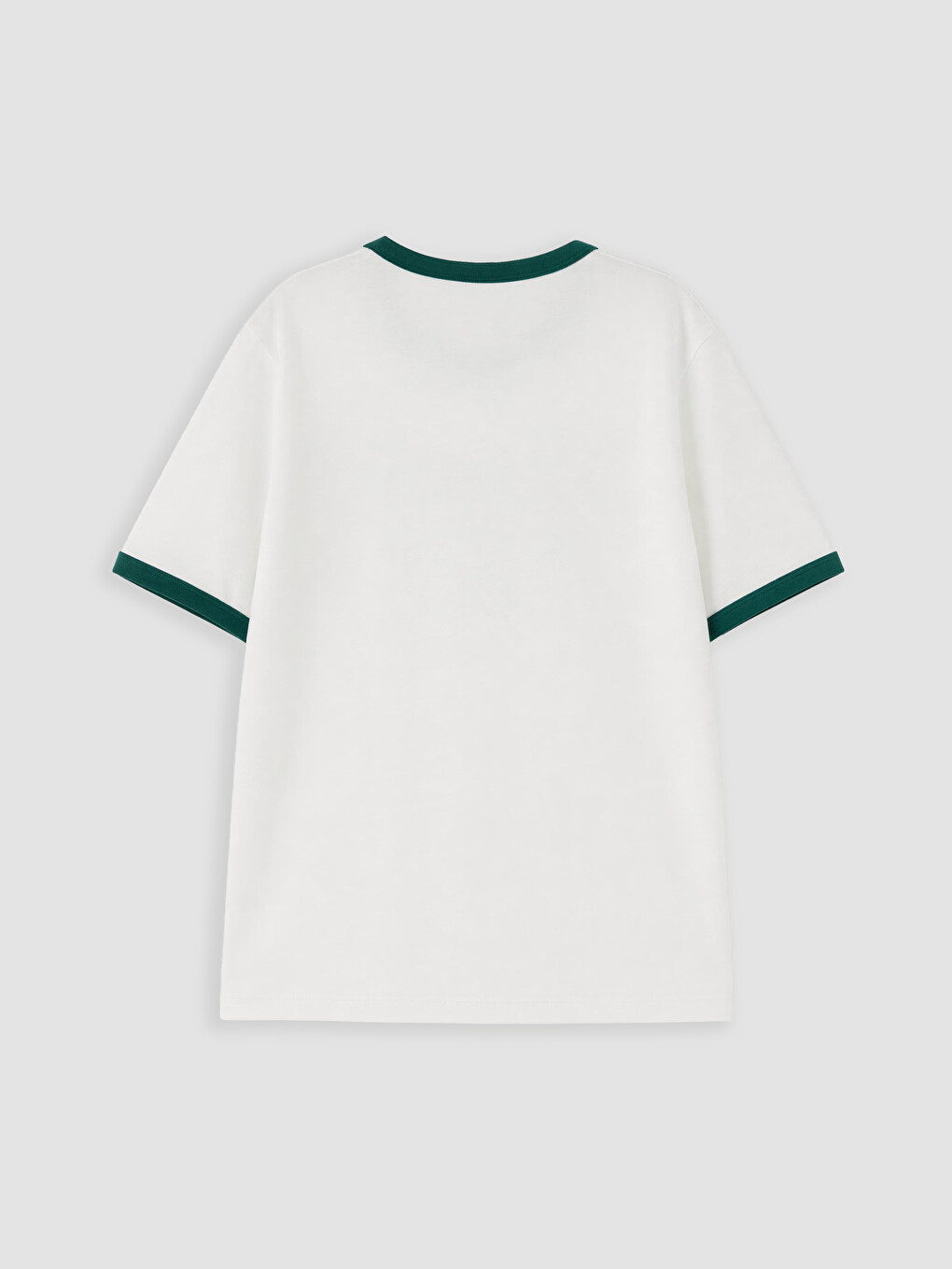 Ekru Bisiklet Yaka Erkek Çocuk Şortlu Pijama Takımı-3