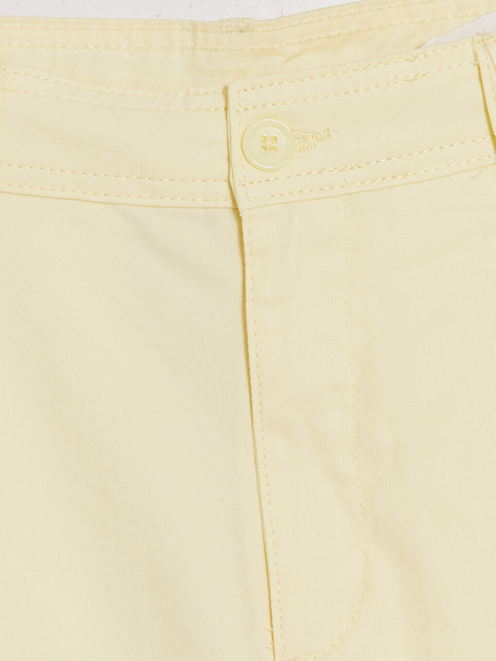 Sarı Barrel Fit Kız Çocuk Jean Pantolon-1