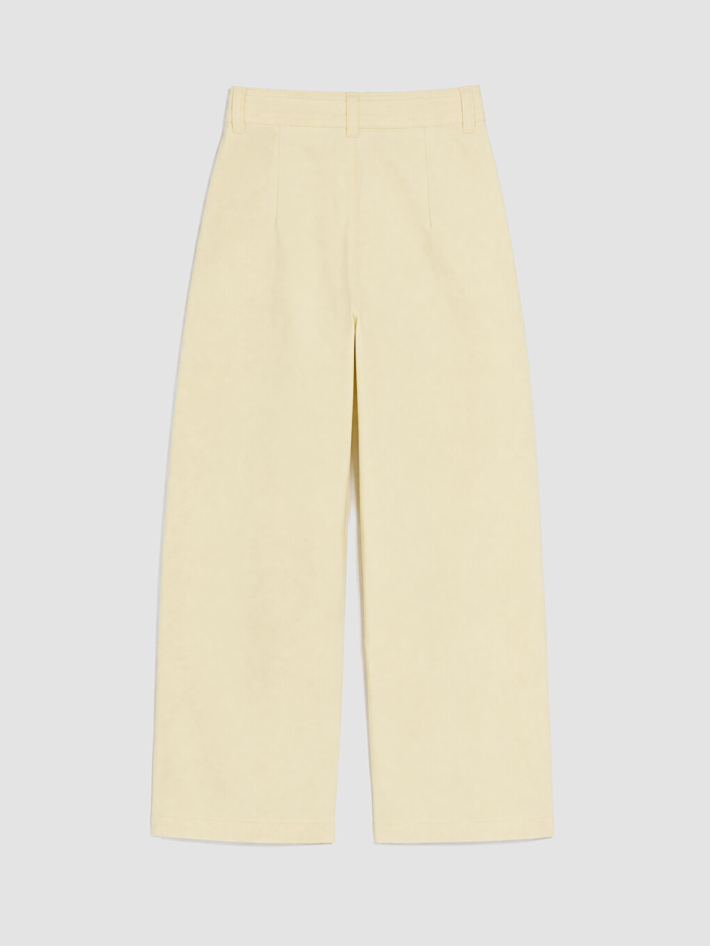Sarı Barrel Fit Kız Çocuk Jean Pantolon-2