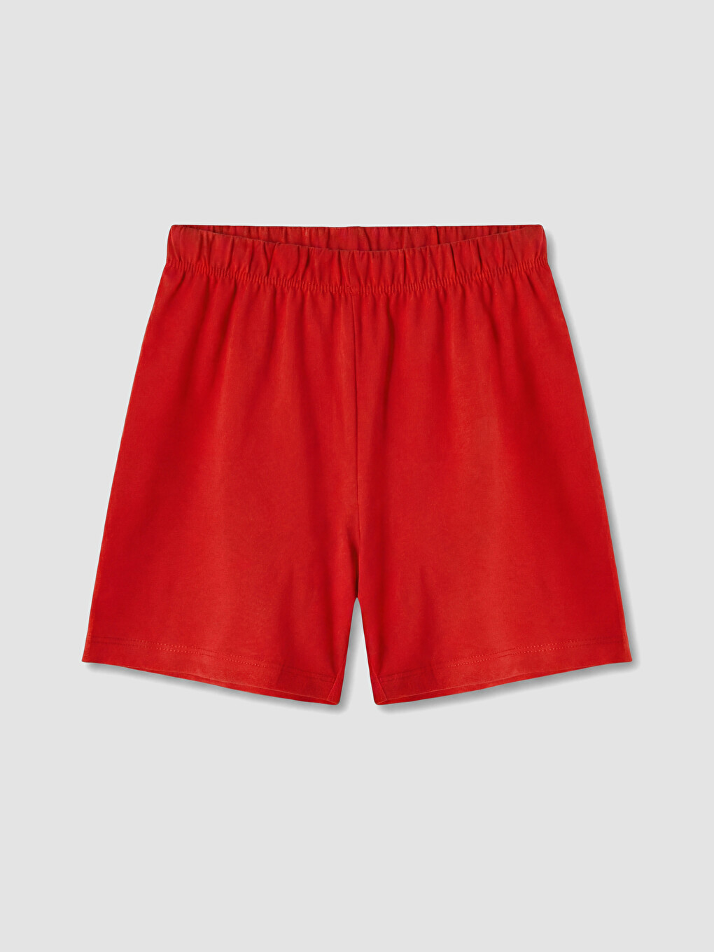 Ekru Türkiye Baskılı Kız Çocuk Şortlu Pijama Takımı-4