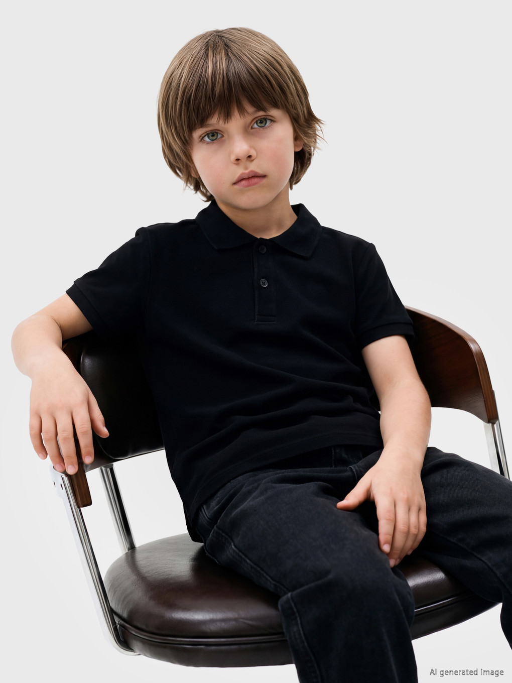 Polo Collar Boys' T-shirt