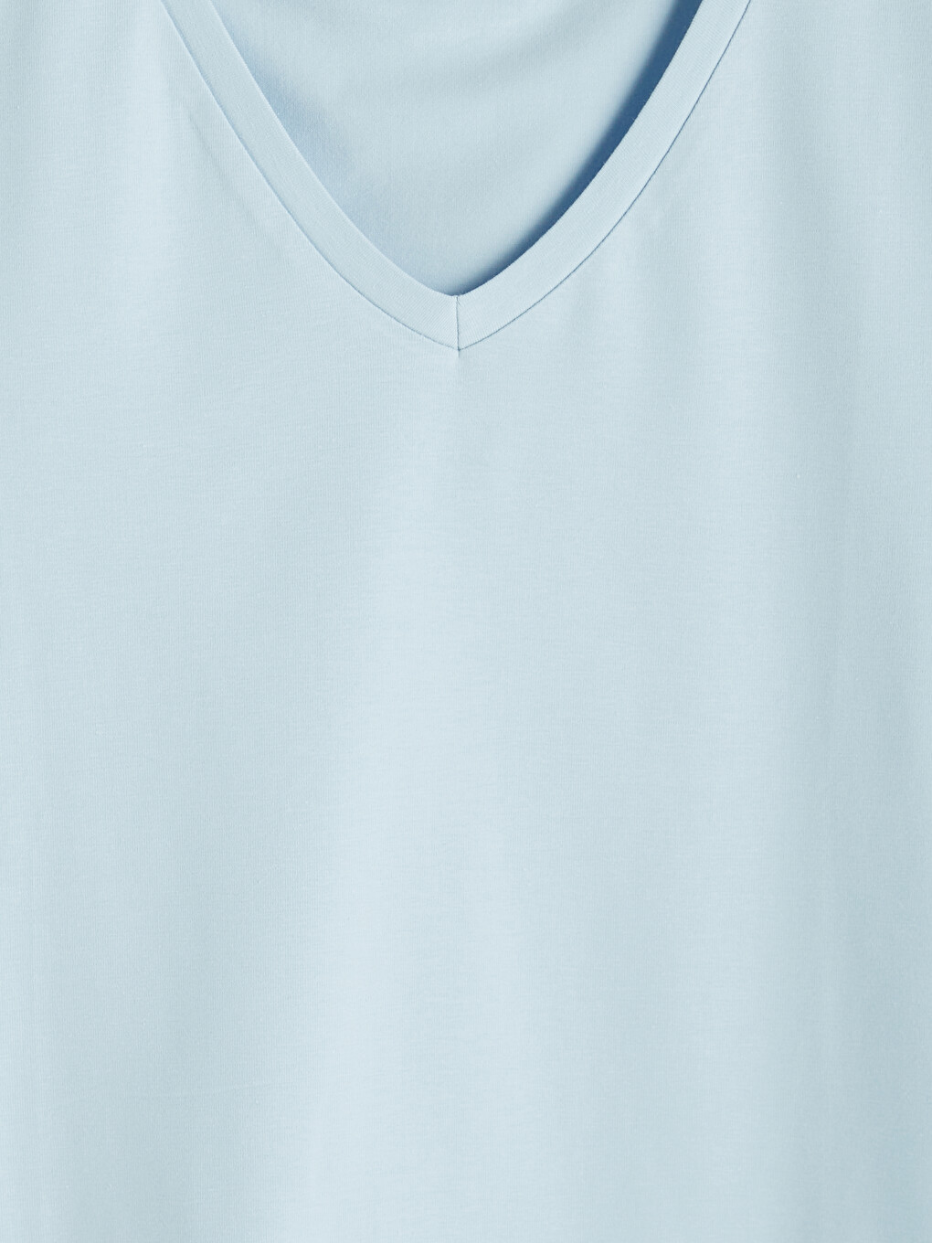 T-shirt À Encolure En V Pour Femme-6
