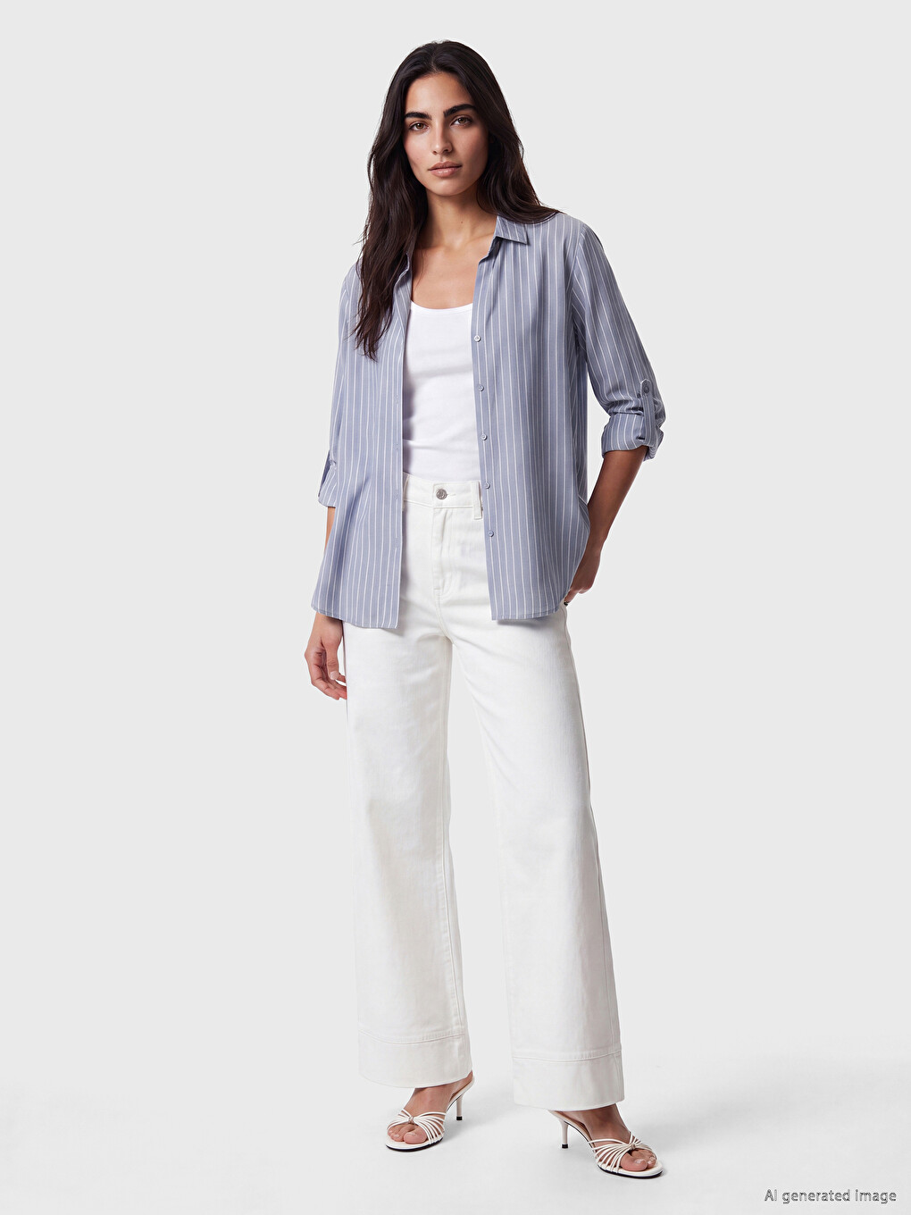 Striped Women's Shirt-1