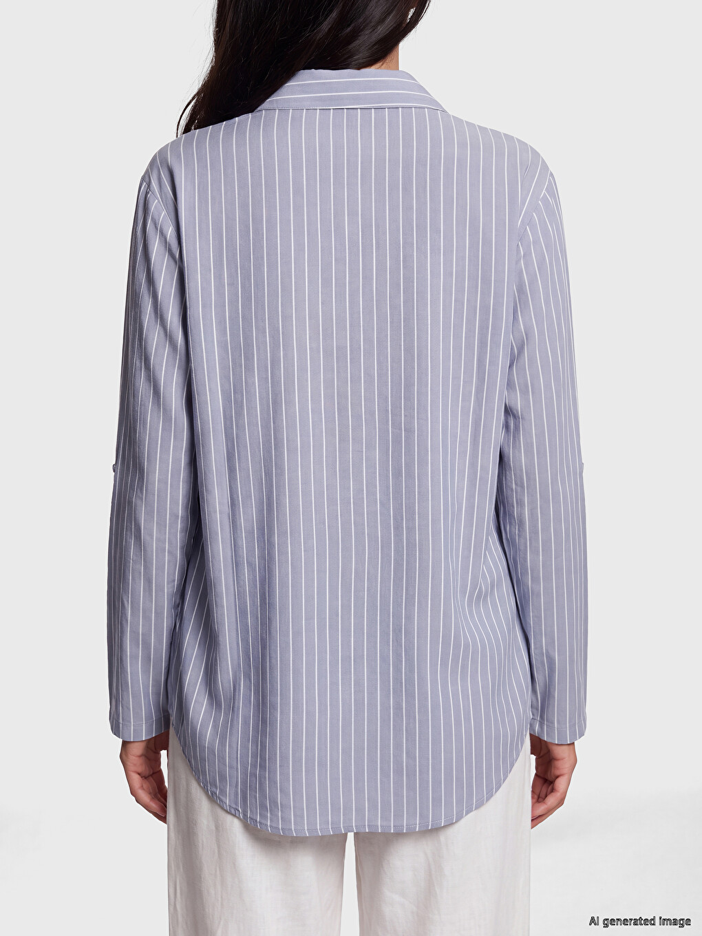 Striped Women's Shirt-3