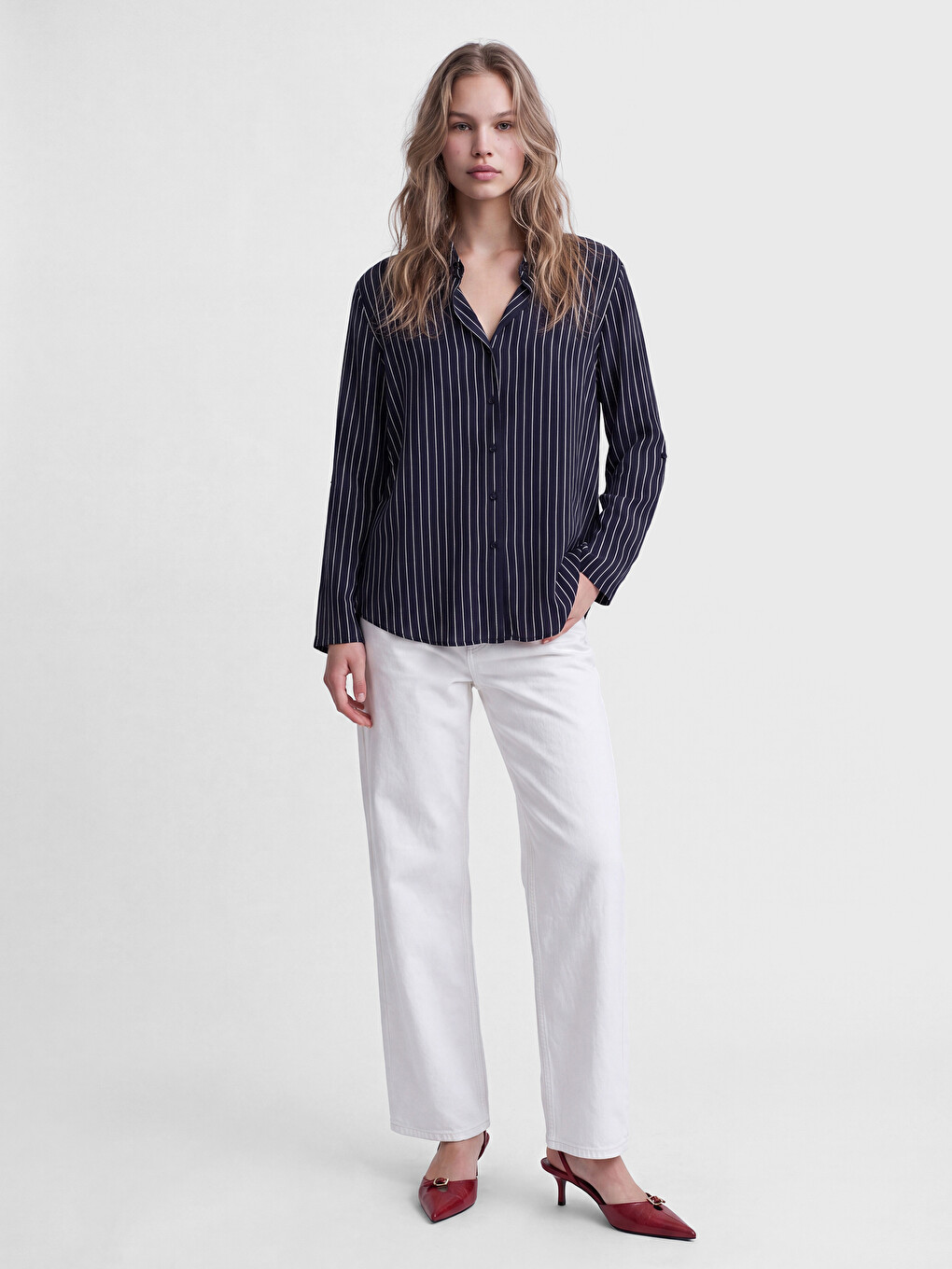 Striped Women's Shirt-1