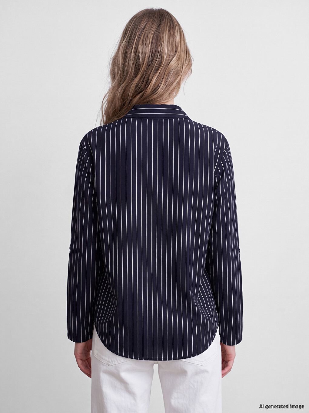 Striped Women's Shirt-3