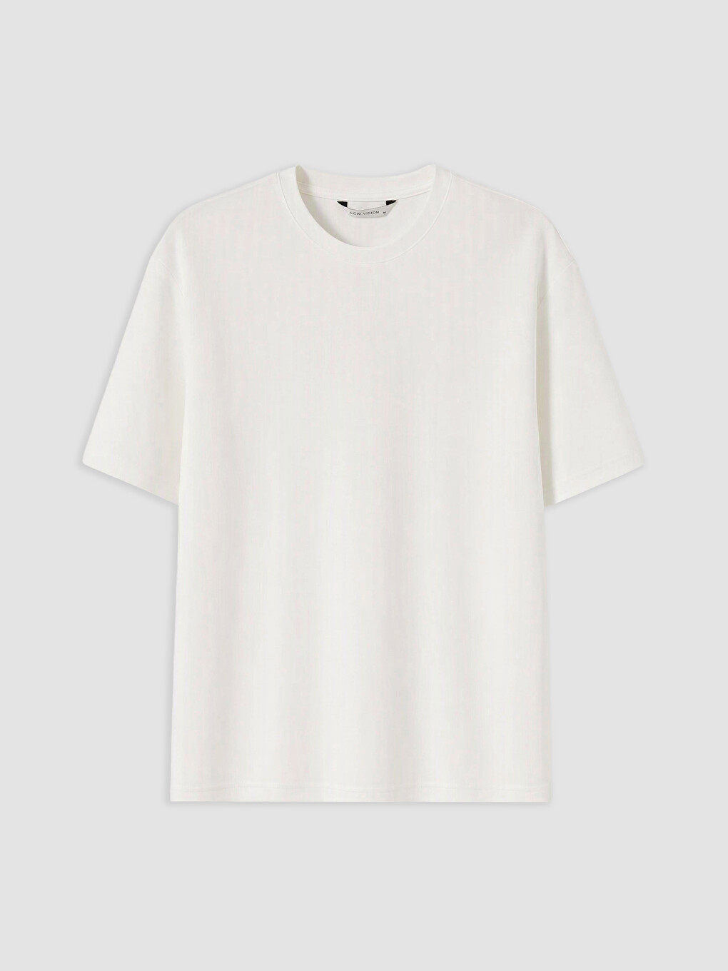 T-shirt Me Jakë Të Rrumbullakët Me Prekje Të Butë Për Burra-4