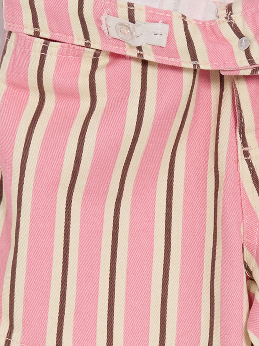 Pembe Kız Çocuk Gabardin Şort-3