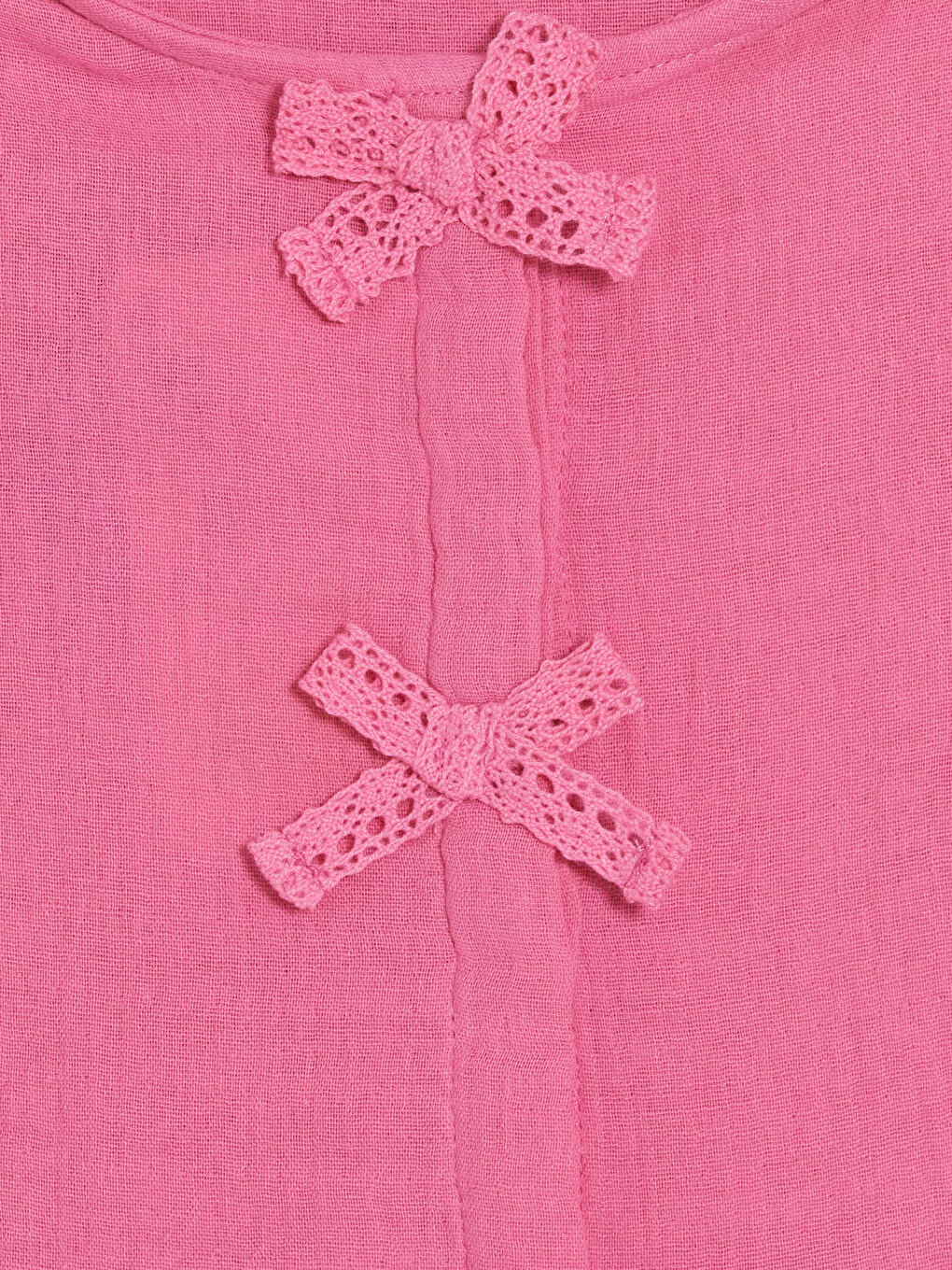 Pembe Fiyonklu Kız Çocuk Takım-2