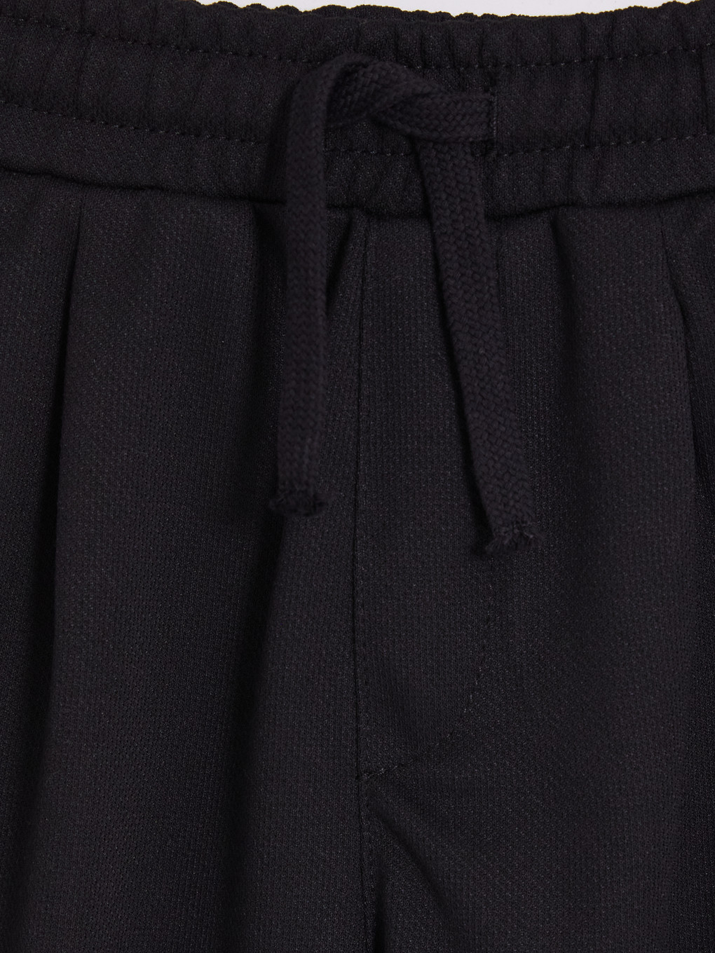 Siyah Regular Fit Pileli Erkek Çocuk Pantolon-1