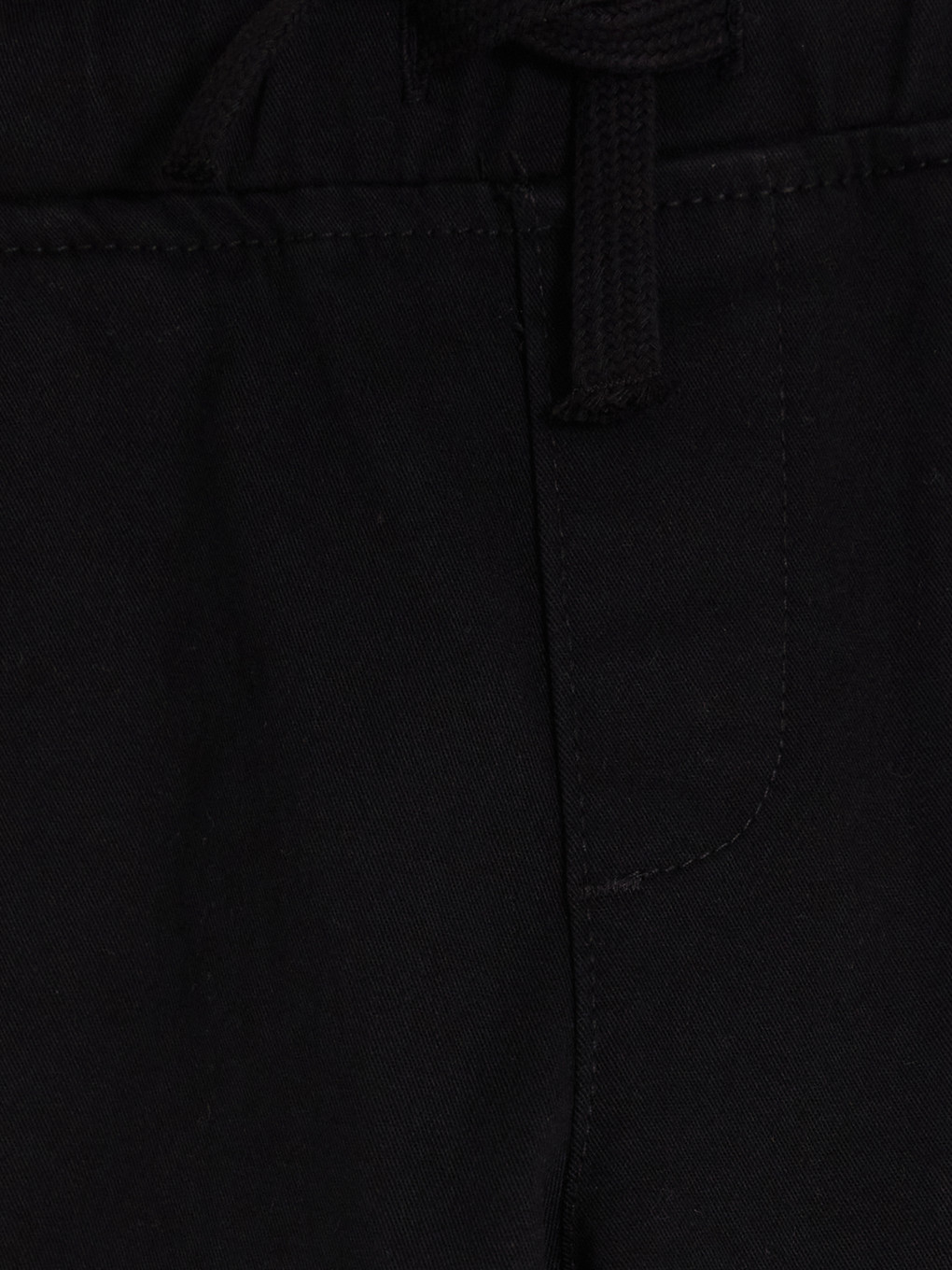 Siyah Slim Fit Erkek Çocuk Pantolon-1