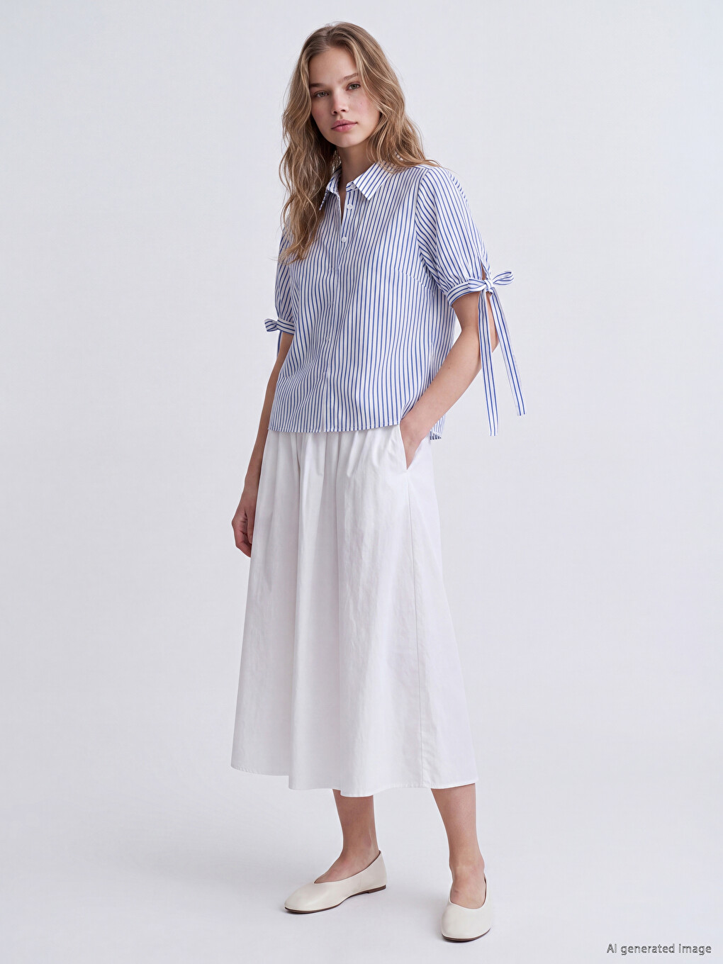 Striped Women's Shirt-1