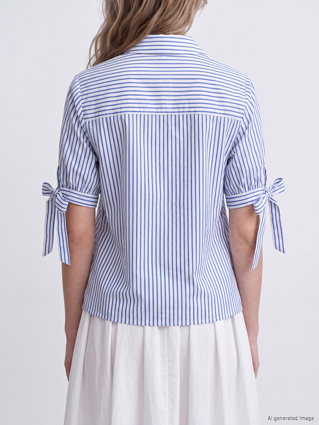 Striped Women's Shirt-3