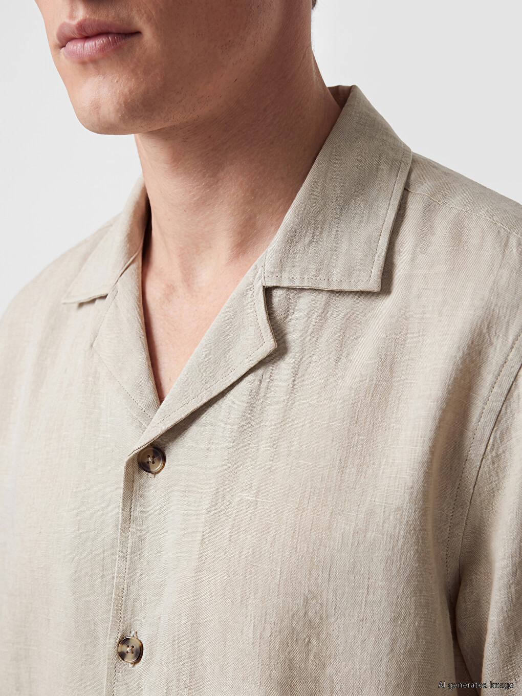 Chemise Homme À Col Resort Coupe Régulière-2