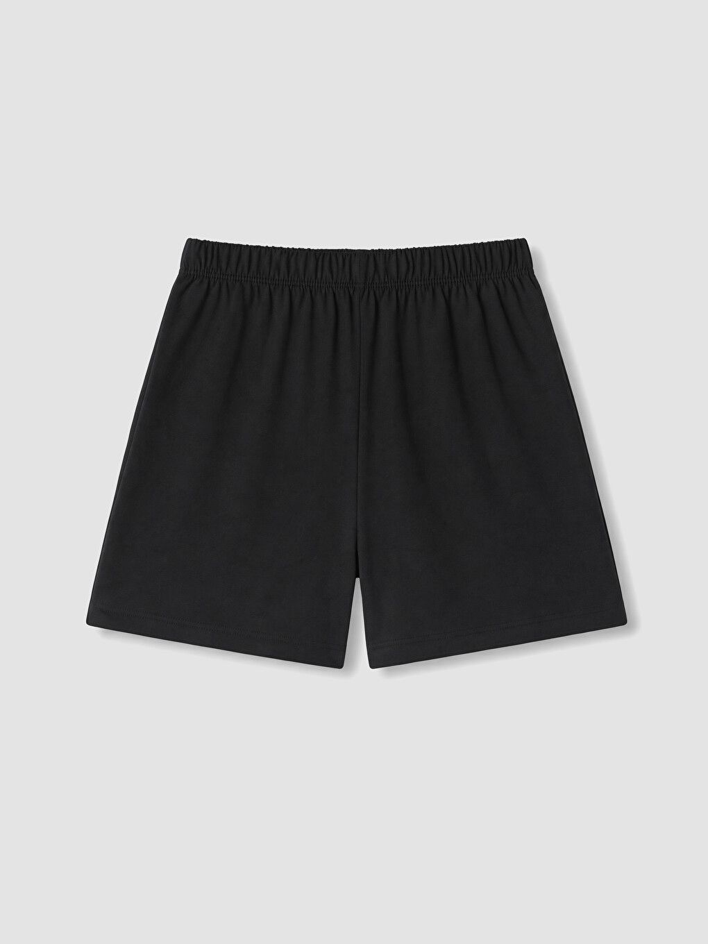 Ekru Baskılı Kız Çocuk Şortlu Pijama Takım-4